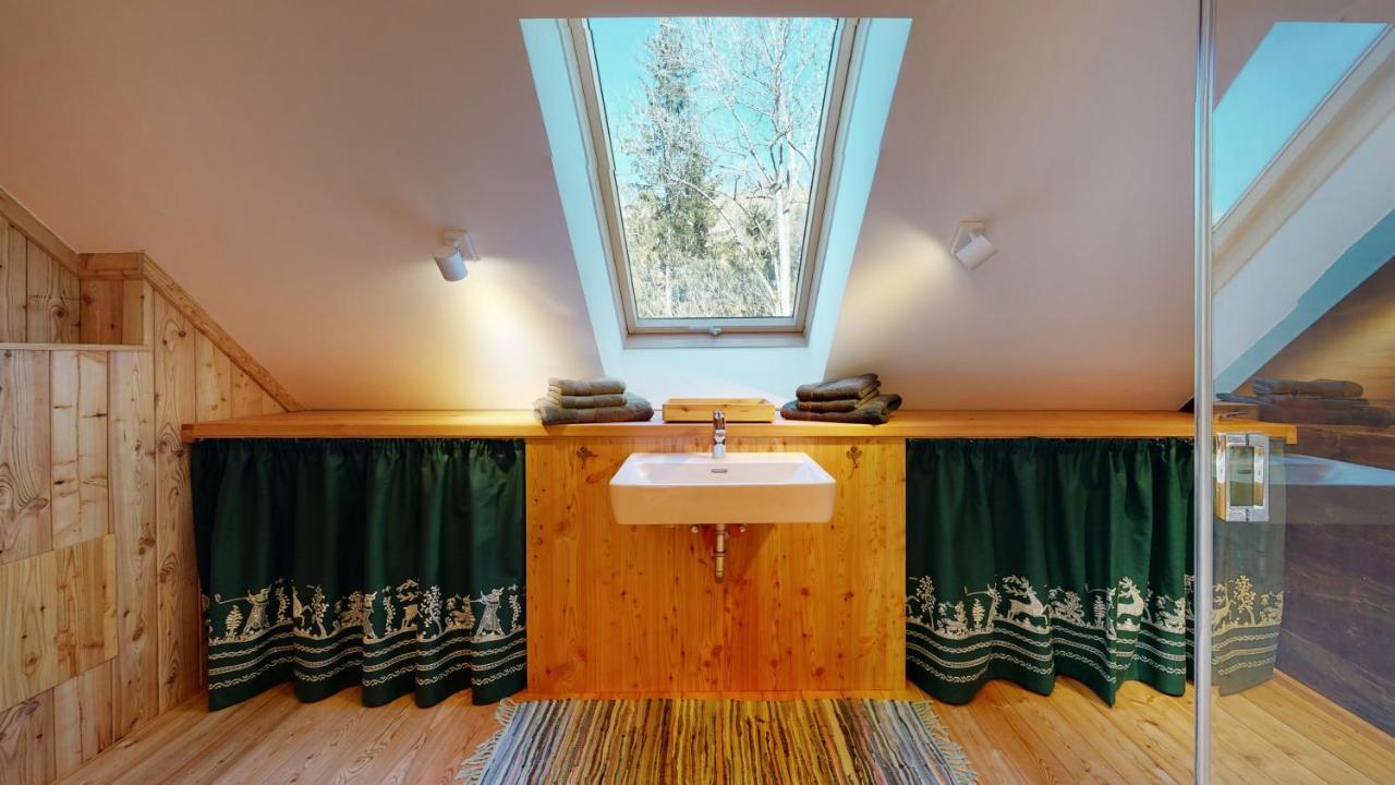 Charmante Gaestewohnung In Altem Bauernhaus In Alpiner Alleinlage Stanz Im Murztal 外观 照片