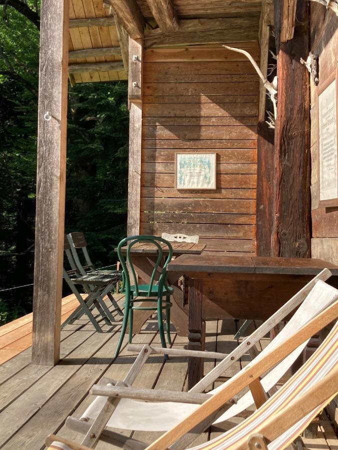 Charmante Gaestewohnung In Altem Bauernhaus In Alpiner Alleinlage Stanz Im Murztal 外观 照片