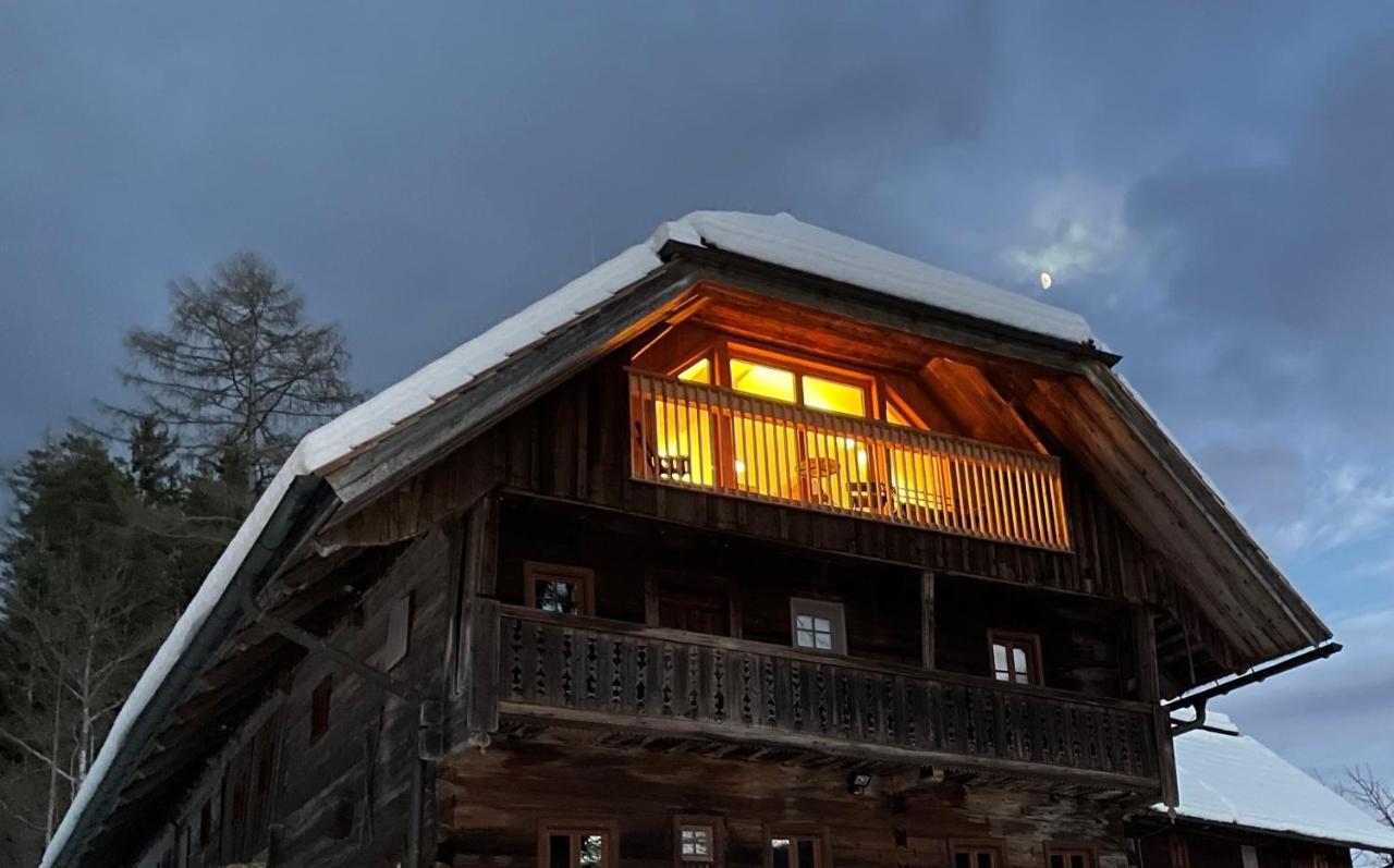 Charmante Gaestewohnung In Altem Bauernhaus In Alpiner Alleinlage Stanz Im Murztal 外观 照片