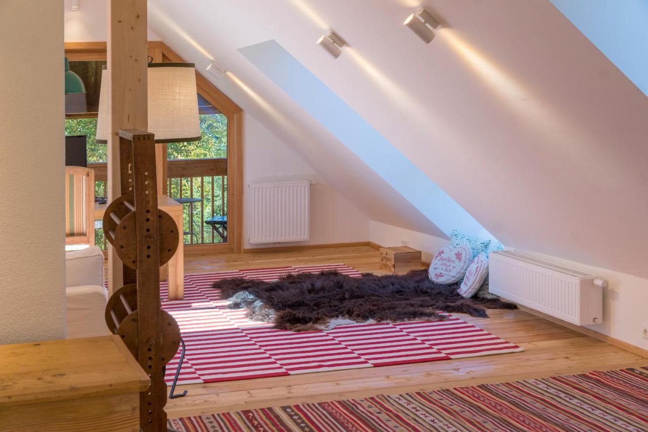 Charmante Gaestewohnung In Altem Bauernhaus In Alpiner Alleinlage Stanz Im Murztal 外观 照片