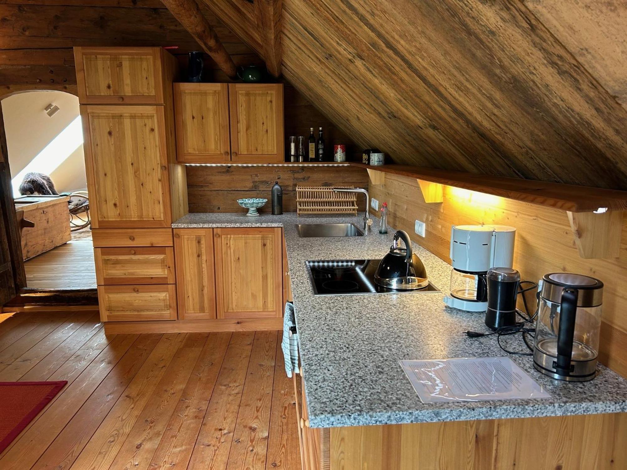 Charmante Gaestewohnung In Altem Bauernhaus In Alpiner Alleinlage Stanz Im Murztal 外观 照片